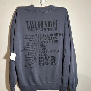 Taylor Swift blue crewneck 2XL
